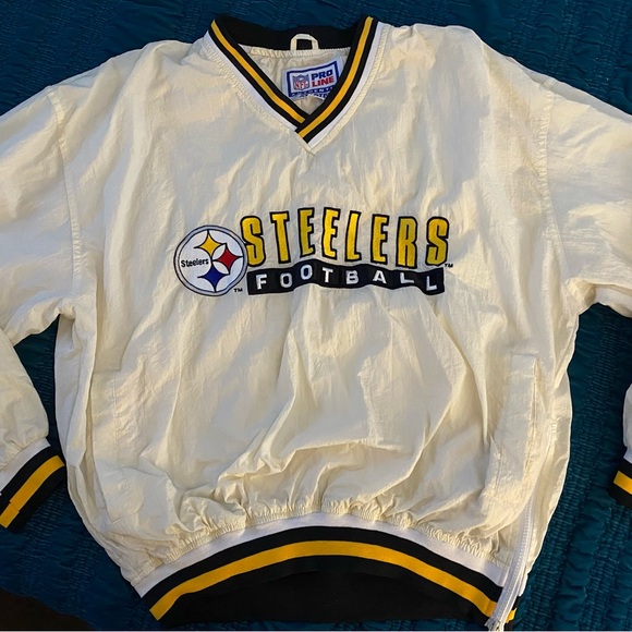 Vintage Starter ProLine Pittsburgh Steelers Windbreaker - Picture 1 of 6